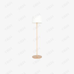 布面灯罩式落地灯 光影艺术的温馨之选